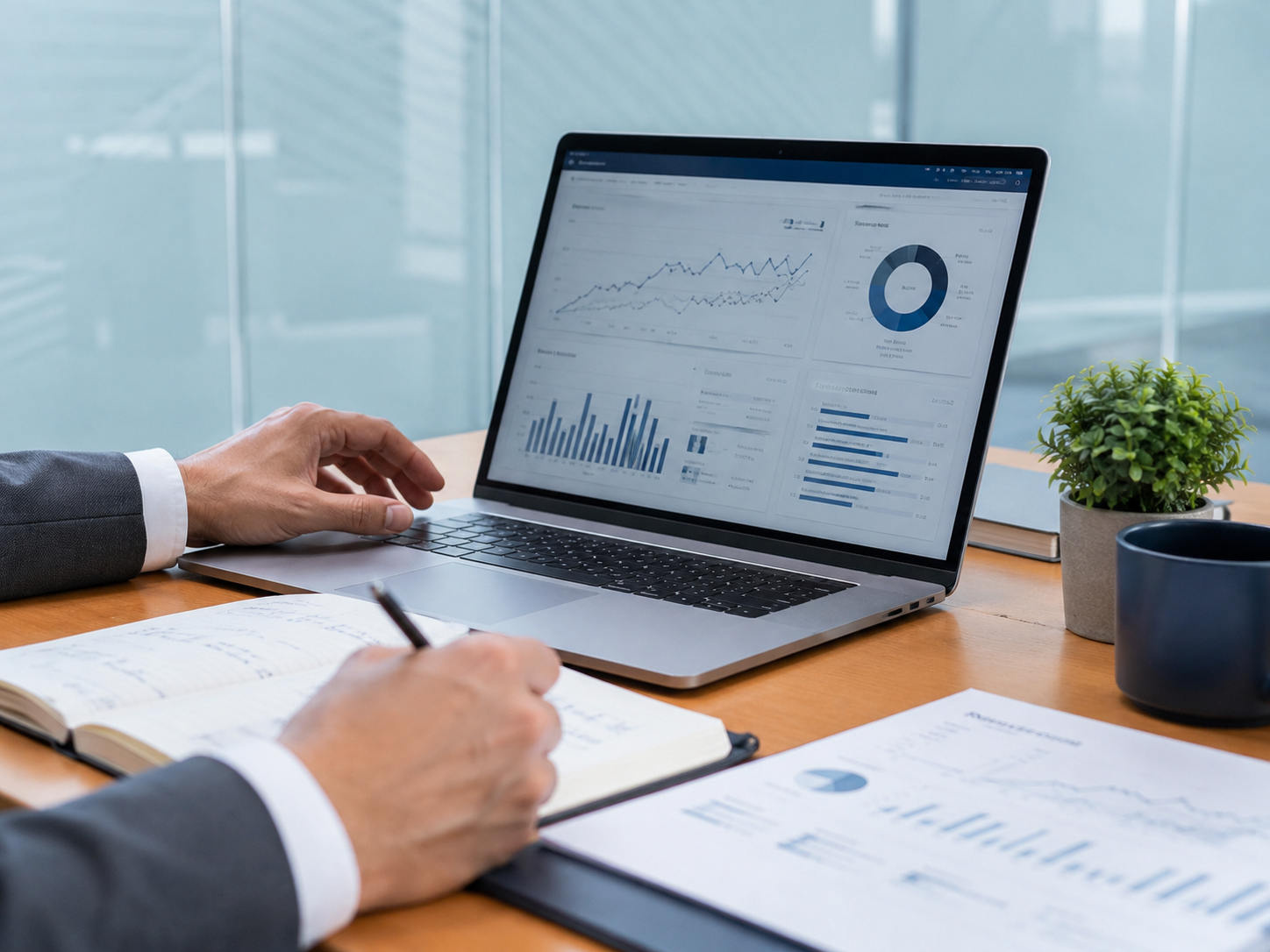 Acompanhamento de crescimento empresarial